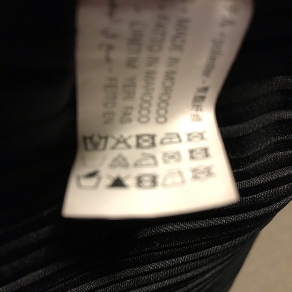 ZARA Black Pleated Back Tunic Dress - Picture 10 of 10